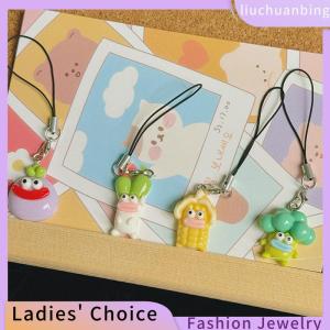 [COD] liuchuanbing Jewellery Cute Creative Big Mouth Vegetables Mobile Phone Lanyard Funny Backpack Decoration Accessories Fashion Mobile Phone Strap Gifts