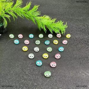 [COD] WEICHENG 10Pcs Luminous Briquettes Elfs Black Ball Sprite Duck Figurine Home Decor Glowing Miniature Fairy Garden Decoration Accessories