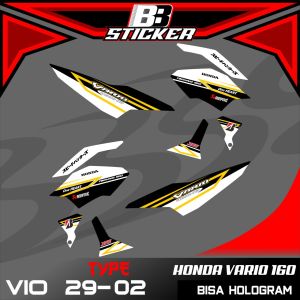 STICKER PREMIUM Stiker Vario 160 Bisa Hologram Striping Vario 160 2022 2023 Vio 29