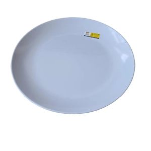 Piring Bulan 10" 25cm Melamine - Golden Dragon P1010