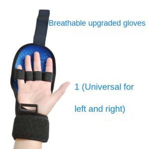 Hand Fixation Gloves for Stroke Hemiplegia Paraplegia Rehabilitation Training Hand Finger Grip Strength Assistant for Elderly