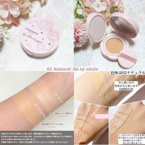 Phấn nước Canmake Fit Glow Cushion mỏng nhẹ căng bóng tự nhiên chống nắng SPF50+ PA+++ Nội địa Nhật