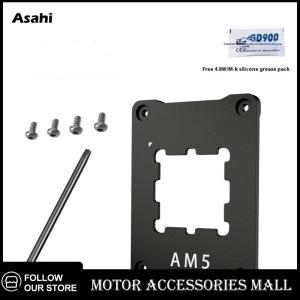 💖💓【Special price】💖💓Asahi Motor ที่หุ้มหัวเข็มกลัดปรับแต่งซีพียูตั้งโต๊ะ AM5-AMD อเนกประสงค์ทำจากอะลูมิเนียมใช้เพื่อ7950X 7800X 7700X 7500F 7600X