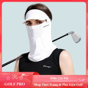 Mũ golf nữ chống nắng kèm khẩu trang thoáng khí chống tia UV cực tím MN012