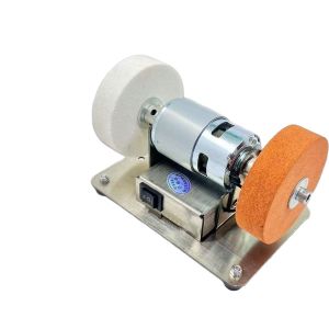 【FAST Delivery】Máy mài đá 2 đầu mini Máy đánh bóng Máy mài dao kéo đa năng điều chỉnh tốc độ 2 chế độ