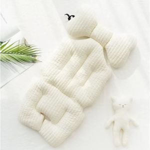 Baby Stroller Cushion Liner Breathable Soft Cotton Newborn Car Seat Cushion Pad Universal Infant Pushchair Mattress Mat Kid Pram Accessories