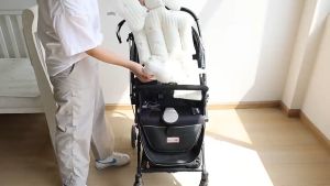 Universal Stroller Cushion Soft Support Shock Protection Plush Padding All Season Safe Cotton