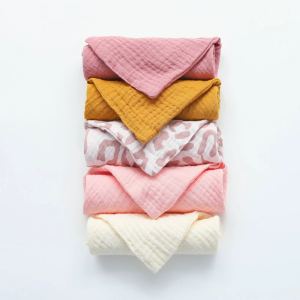 10 Pcs Baby Square Towels Infants Wash Hand Face Towel Handkerchief Feeding Bib