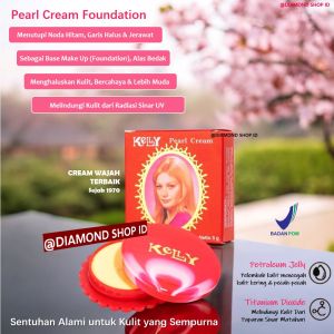 Termurah !!! Kelly Pearl Cream Wajah Glowing BPOM Terlaris Cream Wajah Pemutih Glowing 5 gr / Cream Penghilang Flek Hitam Kelly Cream Besar dan Kecil Cream Wajah Penghalus dan Pemutih Kelly Pearl Face Cream Krim Wajah Siang Malam Glowing Pencerah Wajah