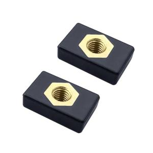 6mm Kayak Track Rail Sliding Nut Fishing Rod Poles Holder Mounting Base Sliding Nut for Kayak Boats Mariner Trail Rail