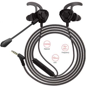 หูฟังเล่นเกม หูฟัง in-ear เบสหนักๆ plug 3.5 mm. เล่นเกม เล่นเกม ฟังเพลง มีไมค์ คุยโทรศัพท์ สำหรับโทรศัพท์ทุกรุ่น หูฟังชนิดใส่ในหู หูฟัง หูฟังในตัว