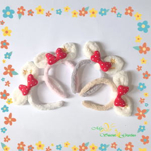 Bando bulu kuping + pita mickey Bando pita lucu Bando pita model korea Bando pita lepas pasang | 3894 [TERMURAH!!!] MSG