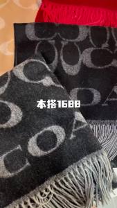 Autumn Winter Women Scarf Letter Wool Shawl Thick Warm Cashmere Winter Double-Sided Classic Women Scarf