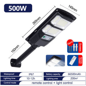 【Free shipping】solar Street light 5000W heavy duty original LED lamp outdoor waterproof IP67 Bright Lights 5000W 4000W 3000W 2000W 1000W Automatic with solar panel With remote control 30 years warranty COD Suitable for courtyard Free Shipping