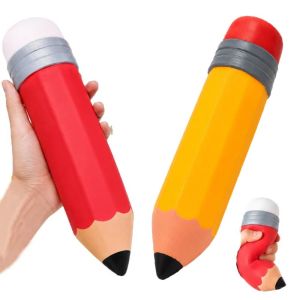 DOWNA Siêu mềm mại Đồ chơi squishy hình bút chì Độ đàn hồi chậm. Kích thước lớn Bút chì khổng lồ Squishy Thư giãn. Chất liệu TPR Đồ chơi có độ nảy chậm. Giúp giảm bớt lo lắng.