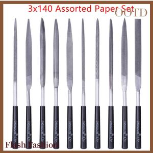 [Falsh F] 10pcs set Metal Needle File Set Wood Rasp Metal Polishing Hand File Tools Steel Rasp Needl Filing