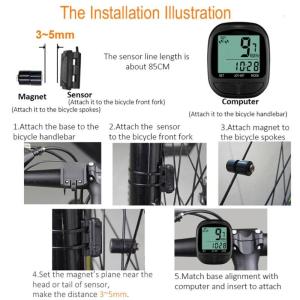 Dây Xe Đạp odometers speedometers độ bền đi xe đạp speedometers odometers cho những người đam mê thể dục và gia đình