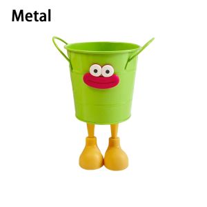 LIVELYN Hoạt hình Hộp đựng bút chì Tự làm Miệng Lớn Xô đựng đồ để bàn Dễ thương Tròn Hộp Bút Chì Văn phòng phẩm học sinh