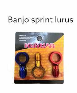Banjo Lurus Thailand & Selang Rem Full CNC: Variasi Warna & Kegunaan Universal