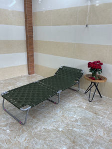 Giường xếp dây đan lớn khung sắt cỡ đại ĐẠI THÀNH