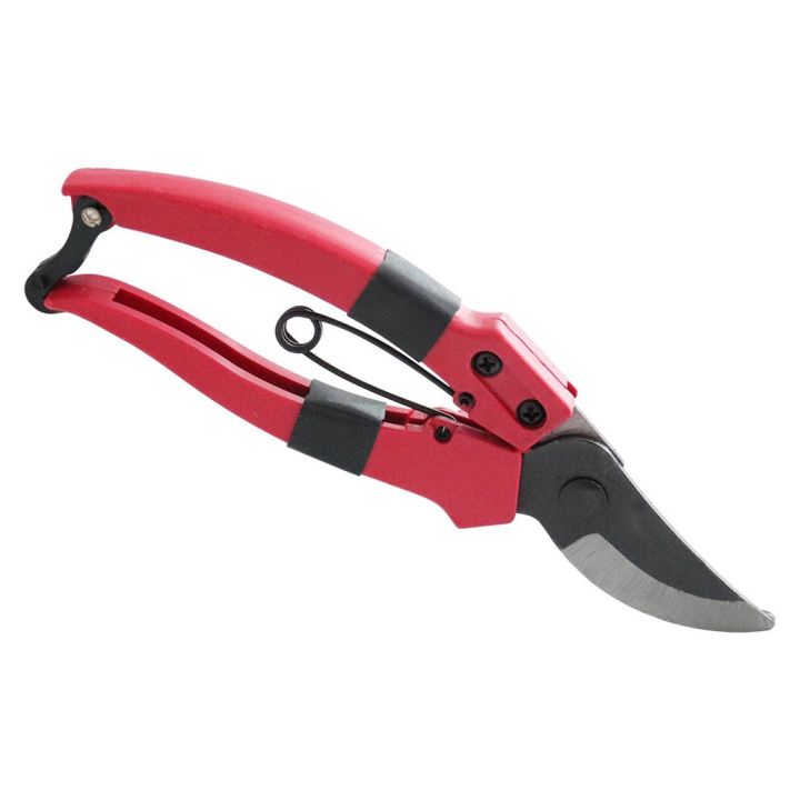 กรรไกรตัดกิ่ง กรรไกรบอนไซ มีสปริงและ Stopper