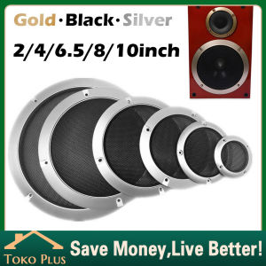 Cover Pelindung Speaker Cover Speaker 2/4/6.5/8/8/10 Inch Bahan Metal Mesh