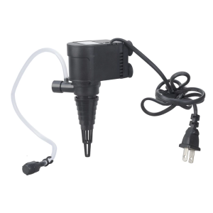Quiet Operations Aquarium Water Pump Fishtanks Filter with Submersible Double Outlet Design for Fishtanks Filtration