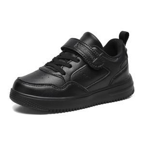 Childrens Fashion Sports Shoes Black Student Kids Boys & Girls Non Slip Flat Walking Shoes Lightweight Breathable Tennis2026