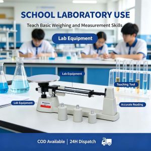 Triple Beam Balance for Laboratory (Grey)WEIGHING SCALE TRIPLE BEAM BALANCE (MB-2610)