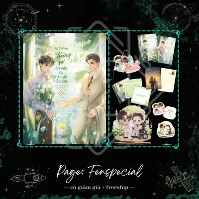 [Phụ Kiện Bookmark + Std + Note...] Bản Đặc Biệt - Trở Thành Chàng Vợ Làm Nền Của Nhân Vật Phản Diện - Tập 1 + 2 - Fenspecial Bookmark