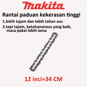MAKITA 48V Cordless Chainsaw 6 Inch Gergaji Rantai Elektrik Mini 2 baterai Gergaji Listrik  Gergaji Pemangkas Listrik Baterai Lithium Isi Ulang