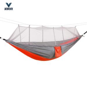 Professional Camping Hammock Quick-Dry Portable Hiking Hammock Breathable Nylon Swing Hanging Bed for Camping Hiking Backpacking [Vodool Center]
