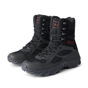 COD Tactical Boots High Cut Army Boots Outdoor Hiking Combat Shoes Mens Breathable Boots