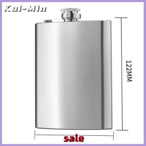 Kui-Min 1 4 5 6 7 8oz Portable Mini Stainless Steel Liquor Hip Flask For Alcohol Bottle Travel Whiskey Bottle Mug Flask