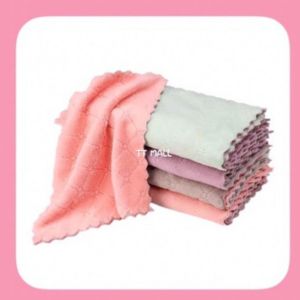 Microfiber High Absorbent Kitchen Dish Towel Washing Towel 16*27cm