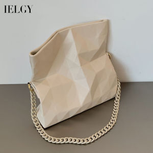 IELGY phụ nữ túi đưa thư đeo vai thời trang đa năng Hình Thoi Chất lượng cao Túi Dây Xích