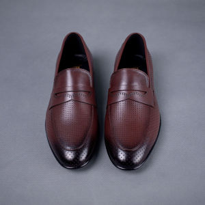 Giày Loafer nam G125 giày nam công sở da bò Nappa - Bụi leather bảo hành chính hãng 12 tháng