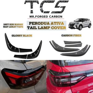 TCS PERODUA ATIVA REAR TAIL LAMP COVER SPORTIVO GARNISH CAR ACCESSORIES