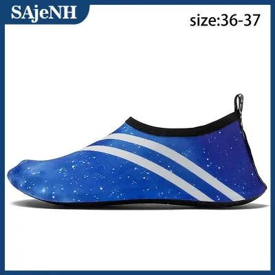 SAjeNH Giày lặn phụ nữ Aqua Giày người đàn ông bãi biển bơi nước thể thao vớ chân Trần Sneaker tập thể dục khiêu vũ bơi lướt sóng Giày lặn