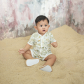Piyama Bayi - Short Sleeve Pajamas Tencel - Baby Loop. 