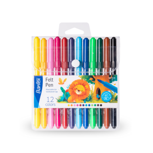 Bantex สีเมจิก ปากกาเมจิกระบายสี 12 / 24 / 36 สี สีสันสดใส ปากกาสี ปากกามาร์กเกอร์ Magic marker