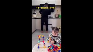 Three dimensional and versatile bead geometric puzzle building block assembly particle childrens handmade early education puzzle kindergarten toy