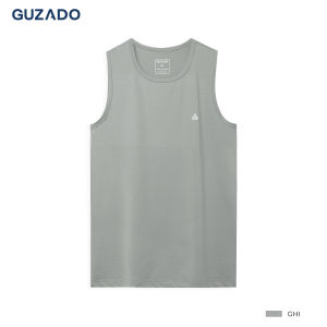 Áo tank top Guzado Áo ba lỗ nam thể thao co giãn thoáng khí và thoải mái GTT01