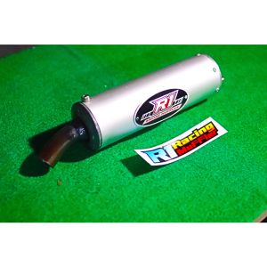 silincer knalpot 2 tak vespa fizr f1z r r1 racing alumunium
