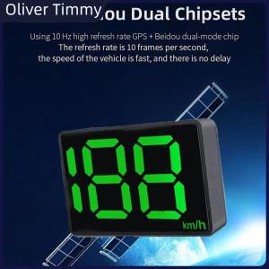 [Oliver Timmy] Car Digital Speedometer HUD Head-up Display Eletronicos Speed Gadgets Inteligentes For All Car Speed Gauge Meter KM H