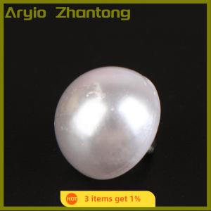 Aryio 10Pcs 10mm 12mm Mushroom Faux Plastic Shirt Semicircle Buttons Shank Button For Clothing Decorative Mini Sewing DIY