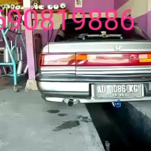 knalpot mobil omega suara bas kering