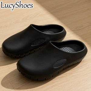 รองเท้าแตะแบบนุ่มวัสดุ EVA แบบใหม่ เรียบง่าย ขนาดใหญ่ 36-47 รองเท้าแตะแบบยูนิเซ็กซ์กันลื่น