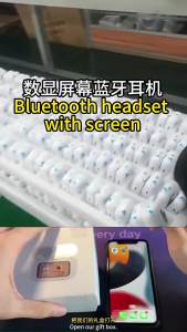 [ Cross-border hot ]ENC In-Ear Smart Earbuds with Sliding Screen High-Quality Bluetooth Earplugs from Huaqiang 5.4