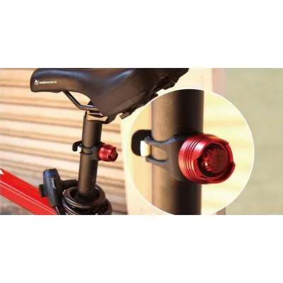 TaffLED Lampu Belakang Sepeda - FH-016 - Black
